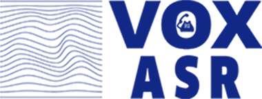 logo vox asr - speech to text